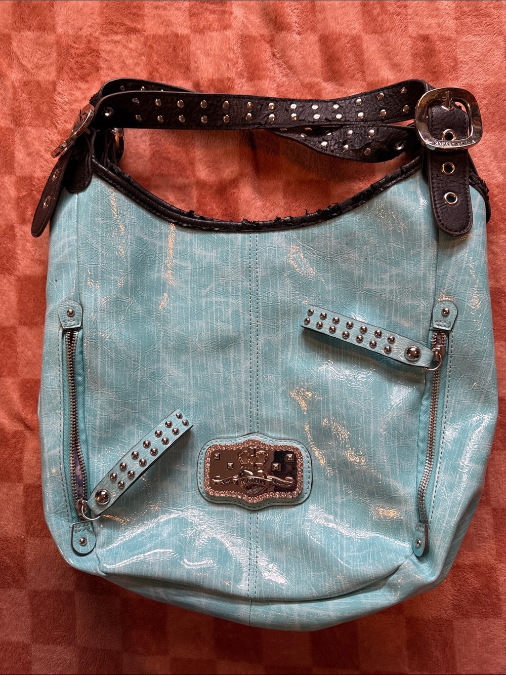 Studded Kathy Vanzeeland Y2K Shoulder Bag